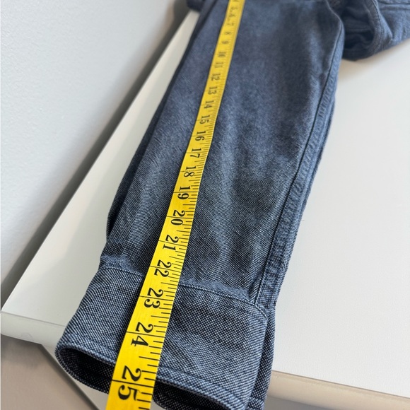 Taylor Stitch Utility Button-Up Shirt Jacket Denim Organic Cotton - Picture 13 of 13